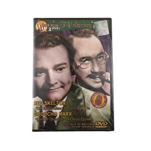 TV Classics DVD REd Skelton & Groucho Marx 8 Hours of Episodes New